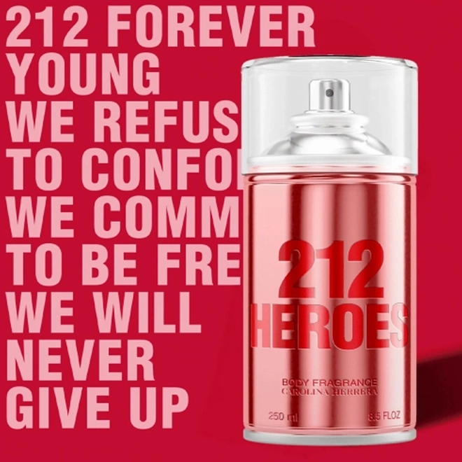 body spray feminino carolina herrera 212 heroes