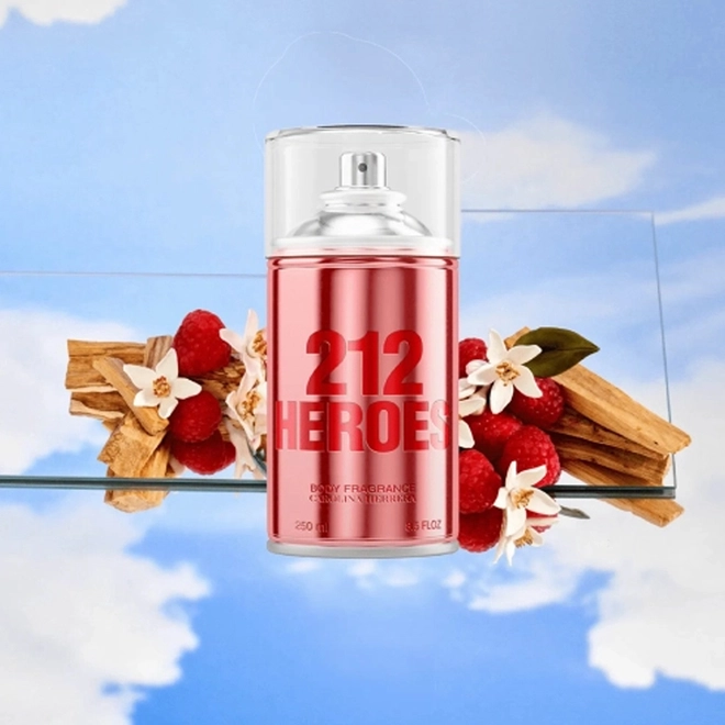body spray feminino carolina herrera 212 heroes