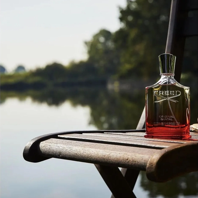 perfume creed original santal masculino eau de parfum