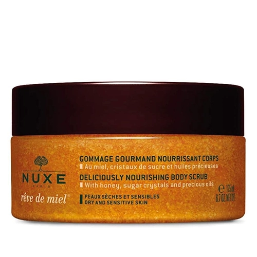 esfoliante corporal nitritivo  nuxe rêve de miel nourishing