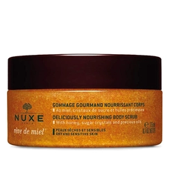 esfoliante corporal nitritivo  nuxe rêve de miel nourishing