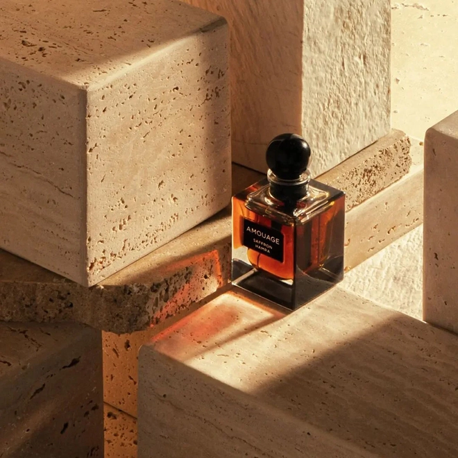 attar amouage saffron hamra extrato de perfume
