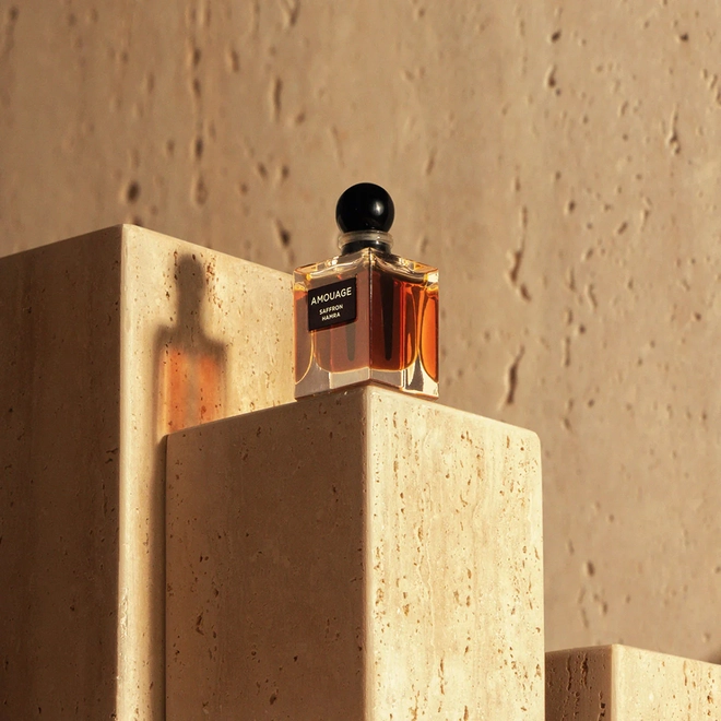 attar amouage saffron hamra extrato de perfume