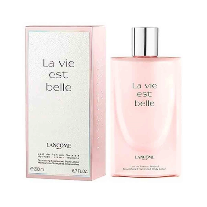 creme hidratante corporal lancome la vie est belle lait