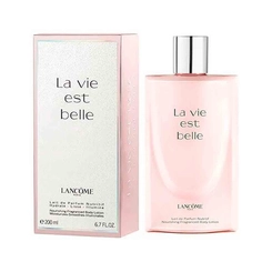 creme hidratante corporal lancome la vie est belle lait