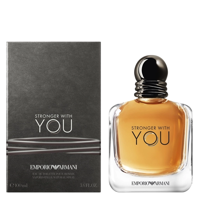 perfume emporio armani stronger with you masculino eau de toilette