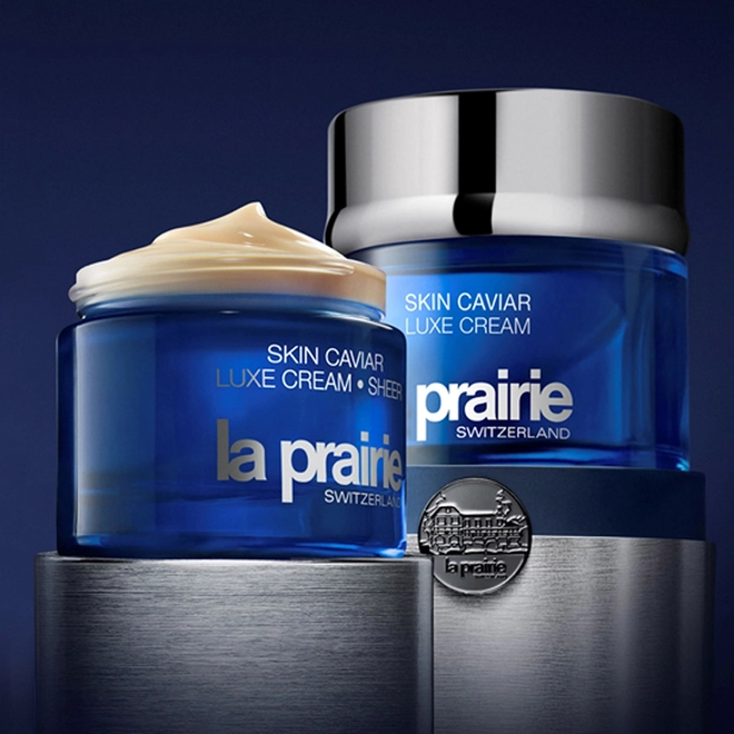creme la prairie skin caviar luxe cream sheer premiere