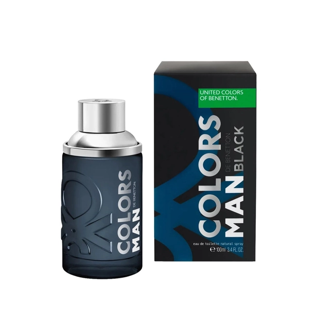 perfume benetton colors man black masculino eau de toilette