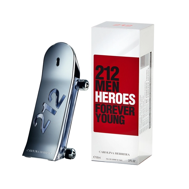 perfume carolina herrera 212 men heroes masculino eau de toilette
