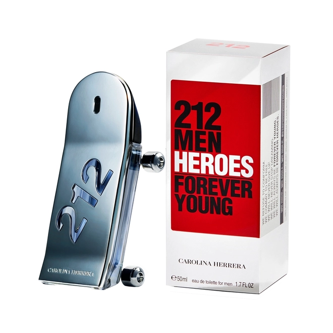 perfume carolina herrera 212 men heroes masculino eau de toilette