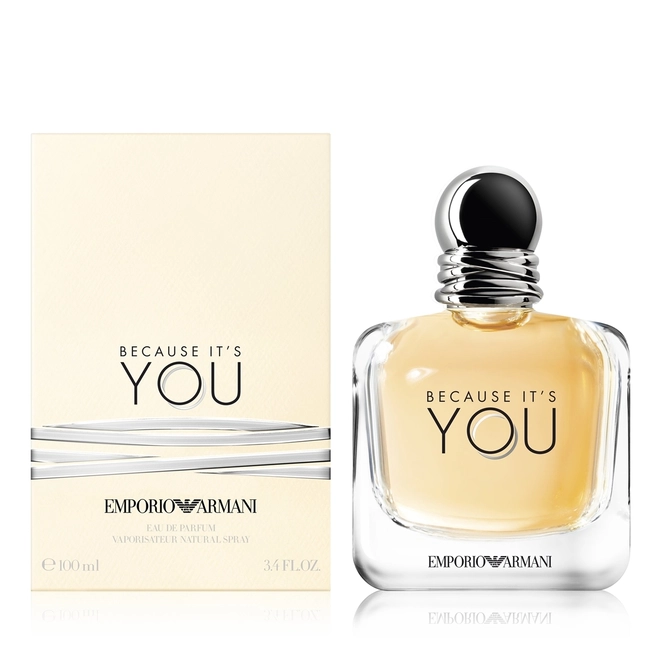perfume emporio armani because it´s you feminino eau de parfum