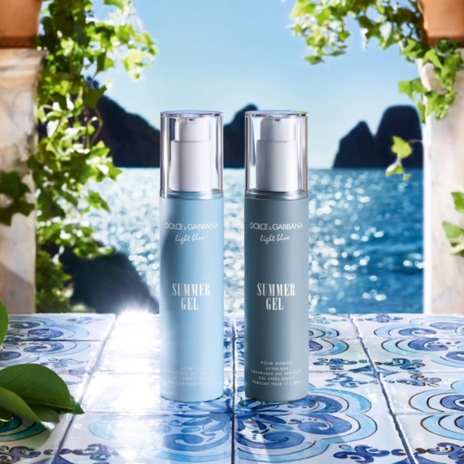 gel pos sol dolce gabbana light blue sumer