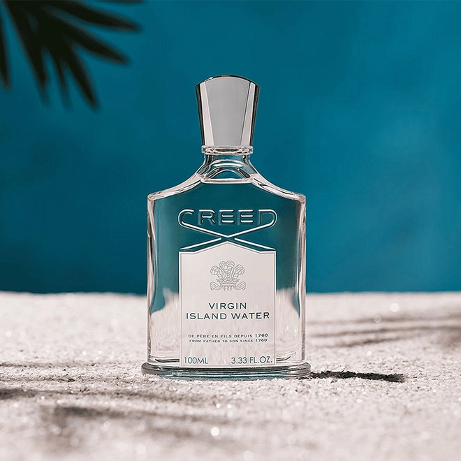 perfume creed  virgin island water compartilhado eau de parfum
