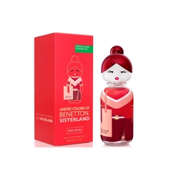 perfume benetton sisterland red rose feminino eau de toilette