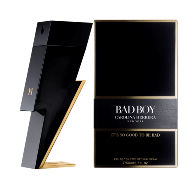 perfume carolina herrera bad boy masculino eau de toilette