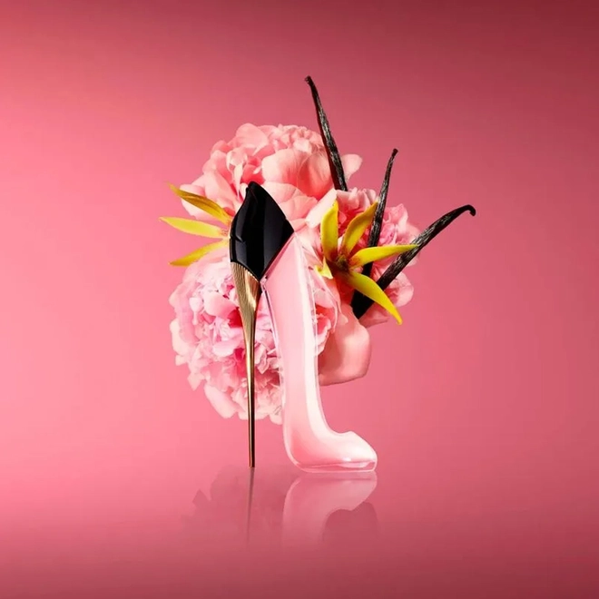 perfume de cabelo carolina herrera good girl blush hair mist