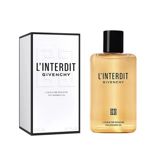 oleo corporal de banho givenchy linterdit shower oil