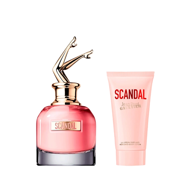 kit jean paul gaultier scandal feminino eau de parfum 50ml + body lotion 75ml