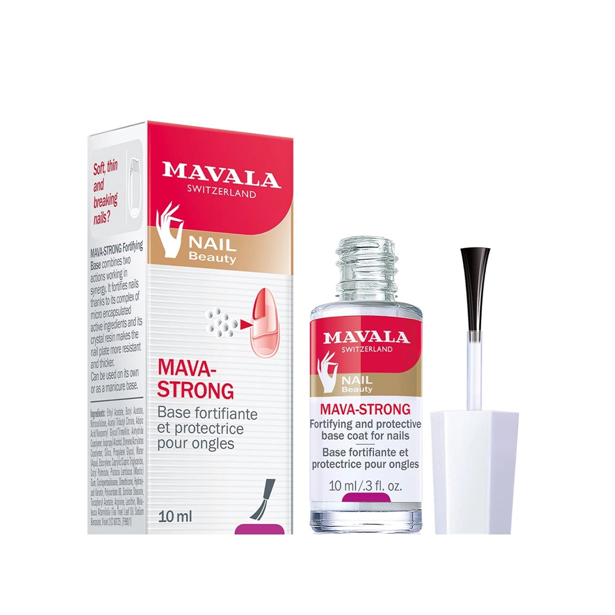 base fortalecedora mavala mava strong 10 ml 1