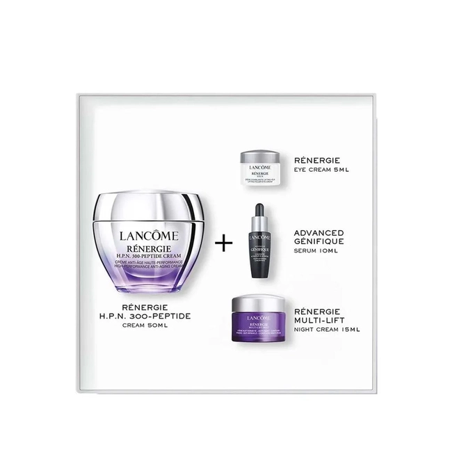 kit creme lancome renergie hpn 300 50ml + miniaturas