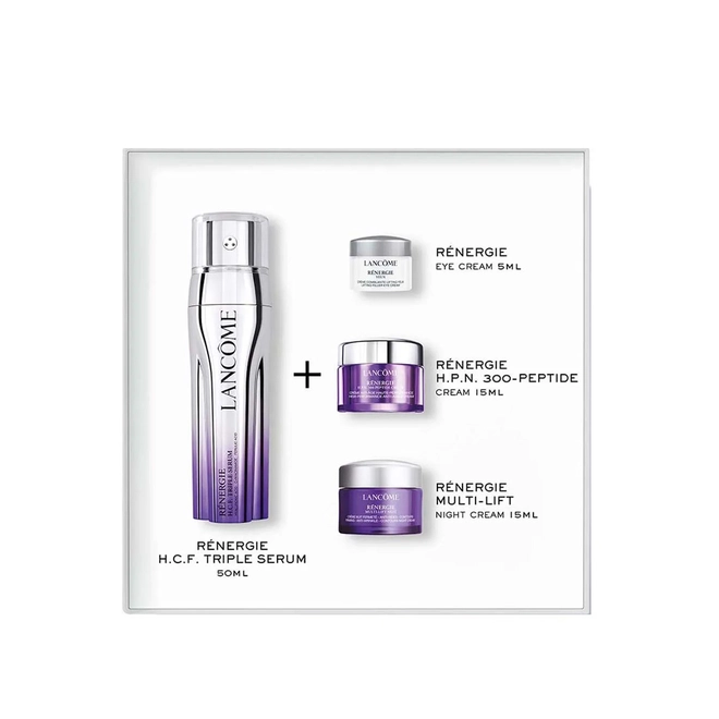 kit serum lancome renergie triple serum 50 ml + miniaturas