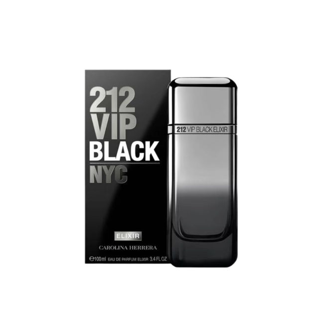 perfume carolina herrera 212 vip black elixir masculino eau de parfum