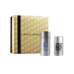 kit carolina herrera 212 men nyc eau de toilette masculino 100 ml + desodorante stick 100 ml