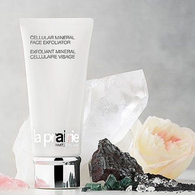 gel esfoliante facial la prairie swiss cellular mineral