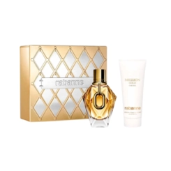 kit paco rabanne million gold feminino eau de parfum 90ml + creme corporal 100ml