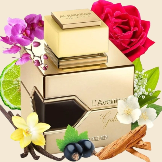 perfume al haramain l´aventure gold feminino eau de parfum
