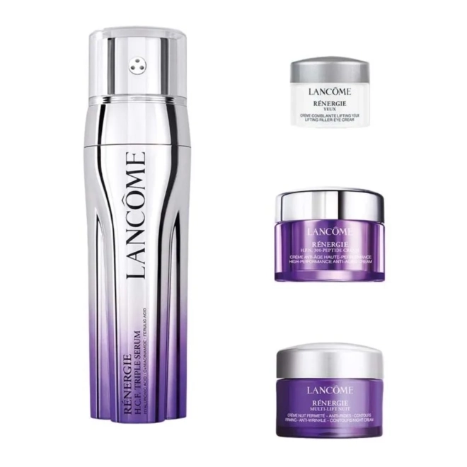 kit serum lancome renergie triple serum 50 ml + miniaturas