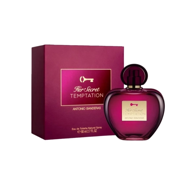 perfume antonio banderas her secret temptation feminino eau de toilette