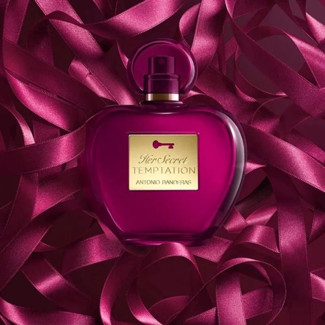 perfume antonio banderas her secret temptation feminino eau de toilette