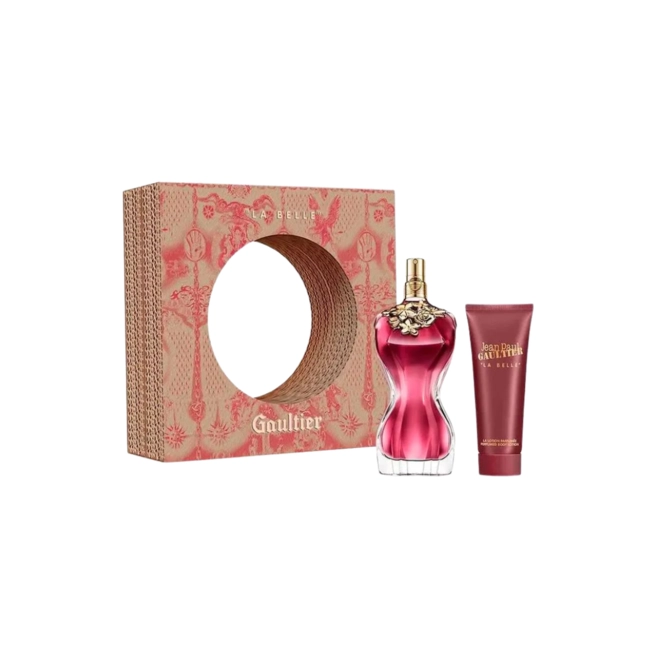 kit jean paul gaultier la belle feminino eau de parfum 100 ml + body lotion 75 ml