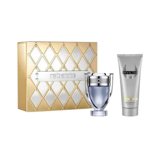 kit paco rabanne invictus masculino eau de toilette 50 ml + shower gel 100 ml