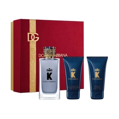 kit dolce&gabbana k masculino eau de toilette 100 ml + gel de banho 50ml + pos barba 50 ml