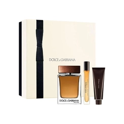 kit dolce&gabbana the one for men masculino eau de toilette 100 ml + gel de banho 50 ml + miniatura
