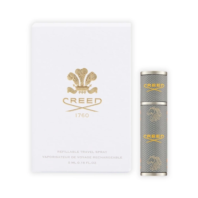 porta perfume creed cinza travel size