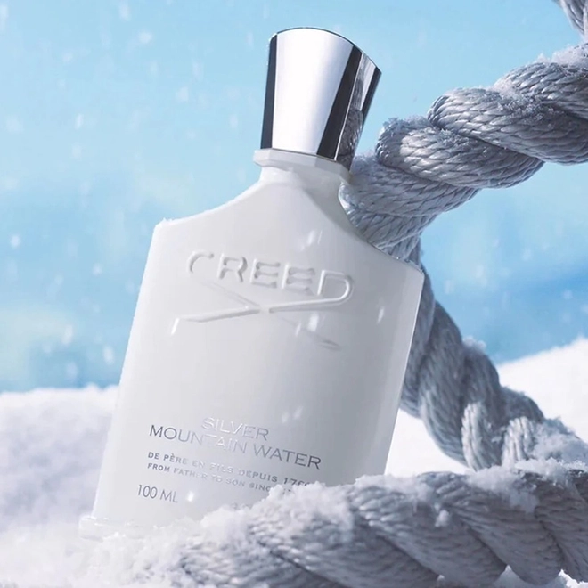 perfume creed silver mountain water compartilhado eau de parfum