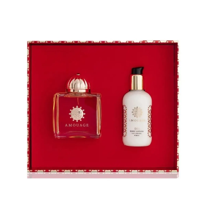 kit amouage dia woman feminino eau de parfum 100 ml + body lotion 100 ml