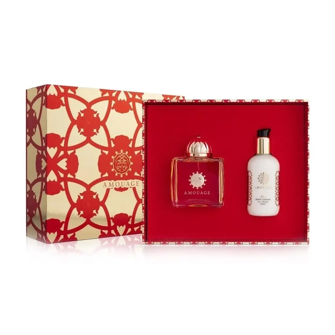 kit amouage dia woman feminino eau de parfum 100 ml + body lotion 100 ml