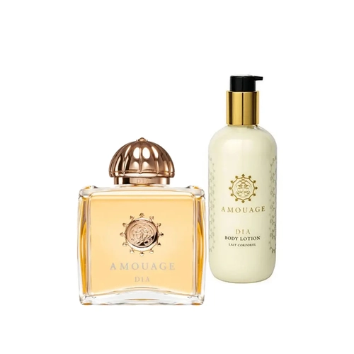 kit amouage dia woman feminino eau de parfum 100 ml + body lotion 100 ml