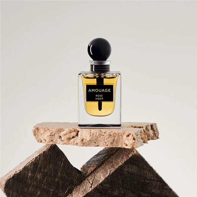 attar amouage rose aqor extrato de perfume