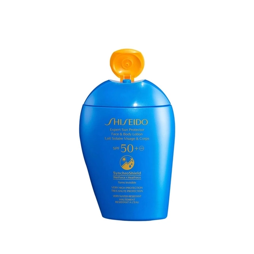 protetor solar facial e corporal shiseido spf 50
