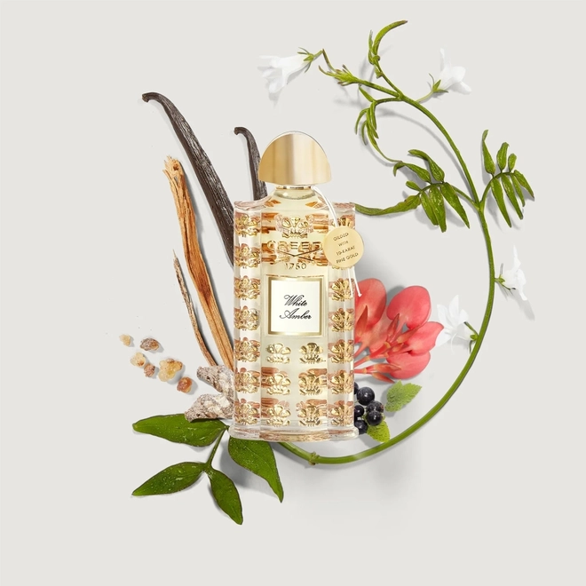 perfume creed les royales exclusives white amber compartilhado eau de parfum