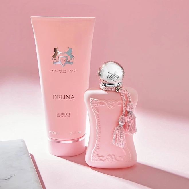 gel de banho feminino parfums de marly delina shower gel