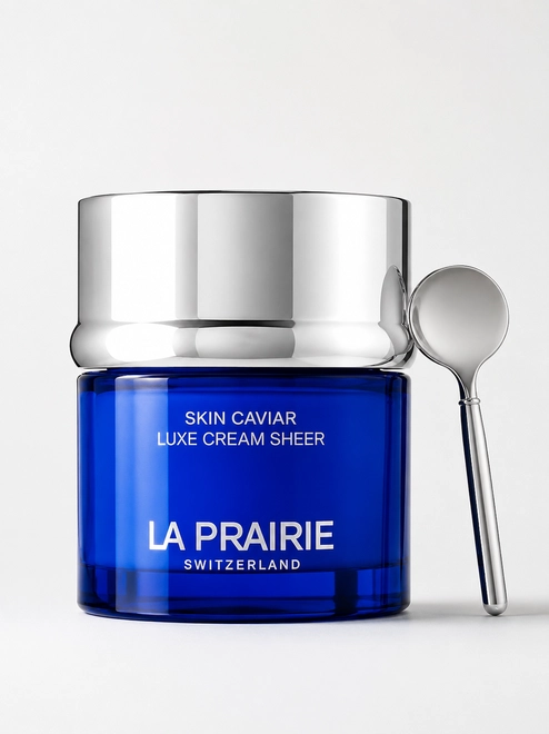 creme la prairie skin caviar luxe cream sheer premiere