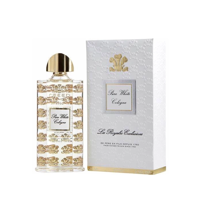 perfume creed les royales exclusives pure white cologne compartilhado eau de parfum
