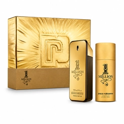 kit paco rabanne one million masculino eau de toilette 100 ml + desodorante 150 ml