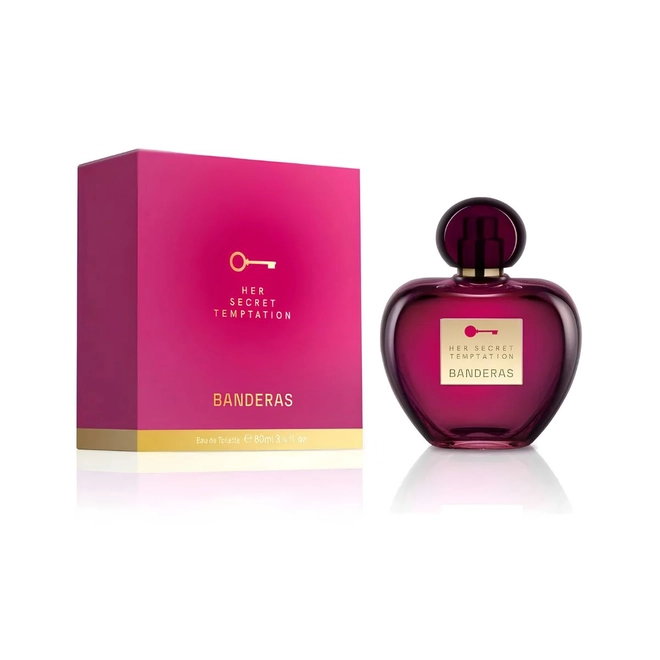 perfume antonio banderas the secret temptation her feminino eau de toilette